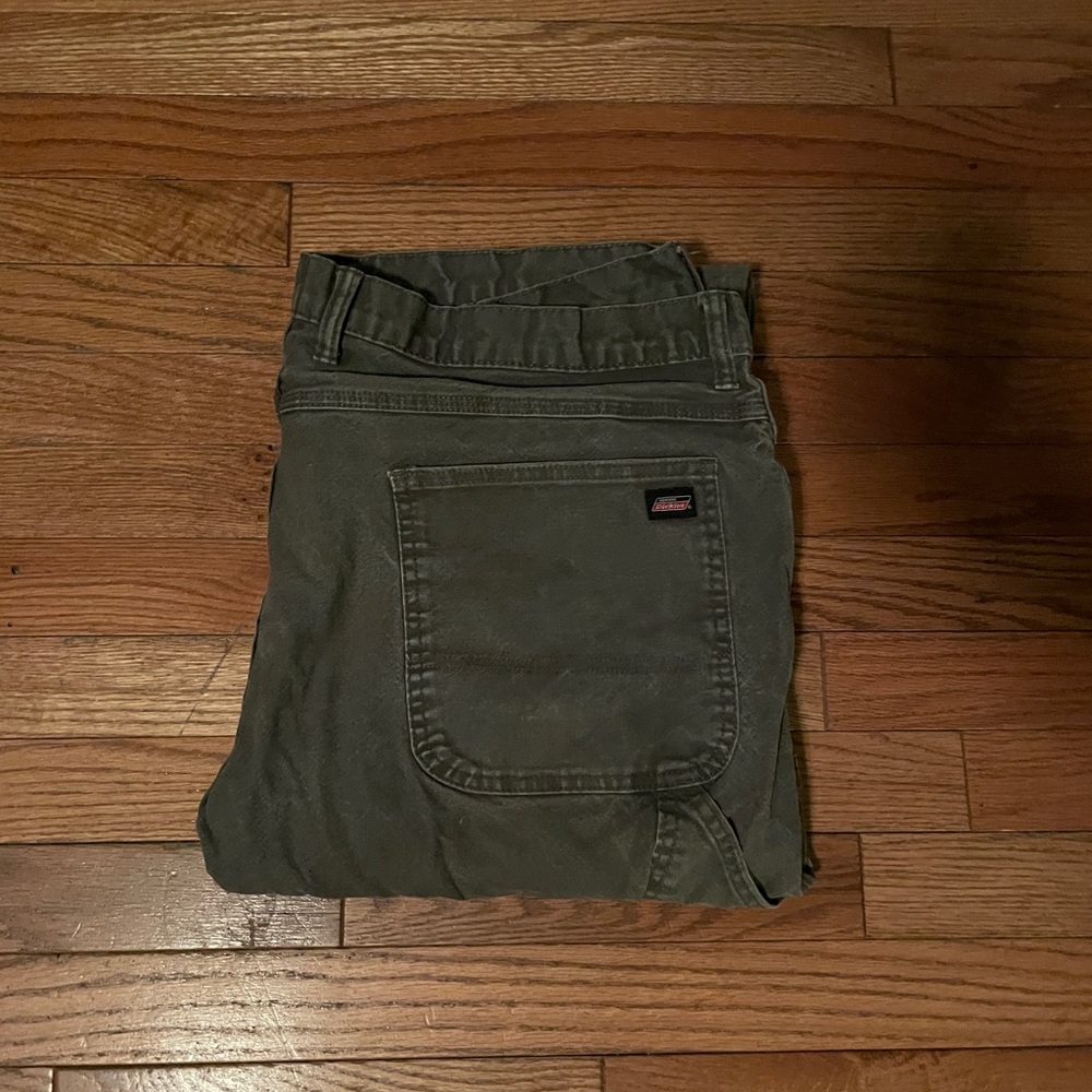 Green Dickies Cargo Pants - Picture 1 of 4